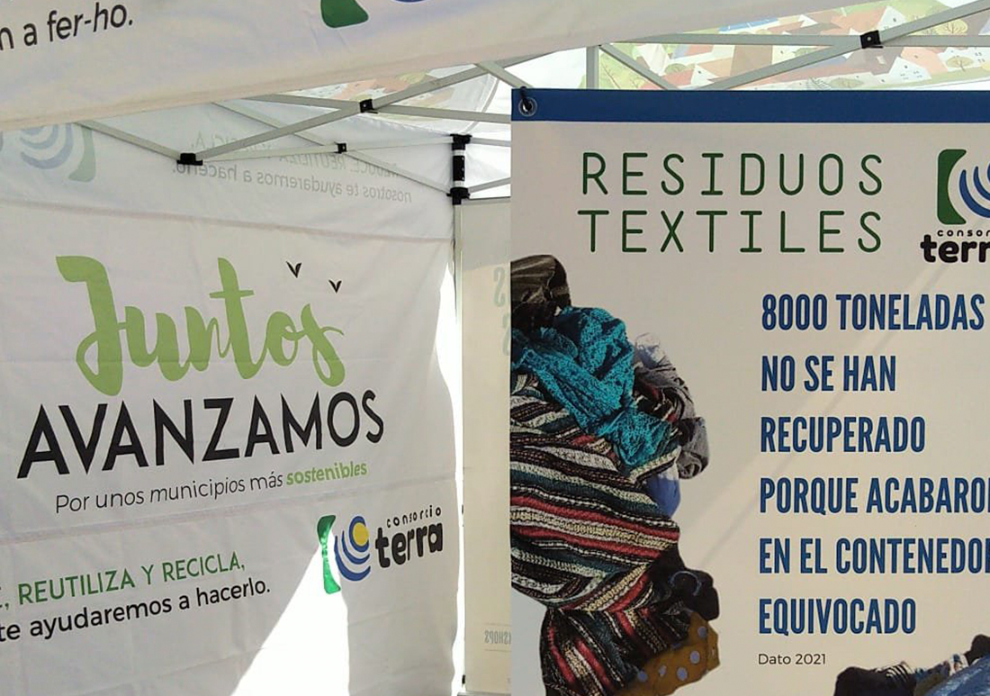Contenedores de textil en los ecoparques para recuperar más de 3.500 toneladas de este residuo