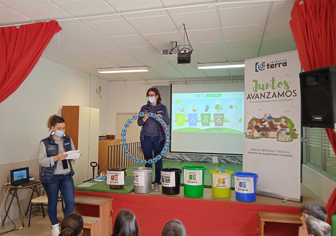 21 de abril: Acción de educación ambiental en la Escuela de Pascua de Cocentaina