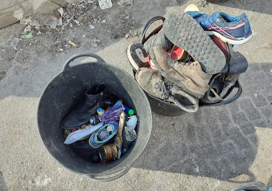 Más de 1.000 toneladas de calzado al año no se reciclan